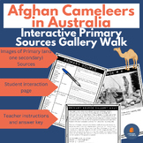 Afghan Cameleers in Australia Primary Sources Interactive 