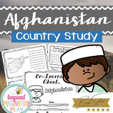 Afghanistan Country Study *BEST SELLER* Comprehension, Act