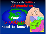 Afghanistan Map: Where is Afghanistan ?