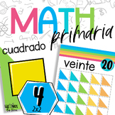 Afiches decorativos de Matemáticas primaria | Colección Co