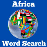 Africa | Worksheet Activity | Kindergarten 1st 2nd 3rd 4th