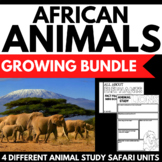 Africa Animal Research Project Bundle | Continent Research