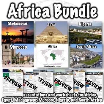 Preview of Africa Bundle