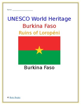 Preview of Burkina Faso: Ruins of Loropéni - Distance Learning