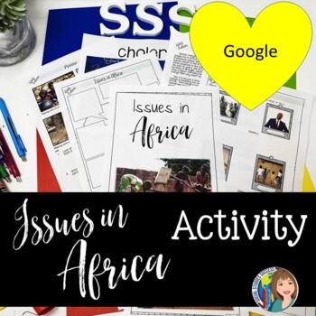 Preview of Africa Centers and Google Slides Activity