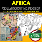 Africa Collaborative Poster, Mapping Africa Activity, Afri
