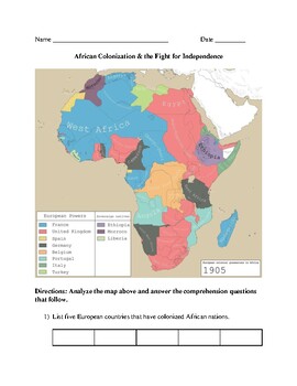 Preview of Africa: Colonies & Independence