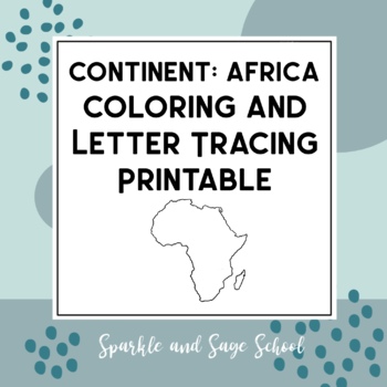 Africa Coloring Pages Worksheets Teaching Resources Tpt