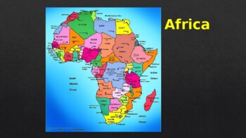 Preview of Africa Continent Powerpoint