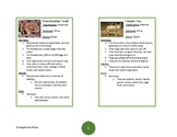 Africa Desert Biome Animal Cards