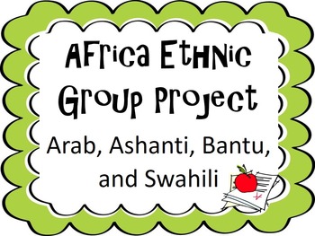Preview of Africa Ethnic Group Project