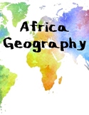 Africa Geography (Reading Comprehension and Mapping Workbook)