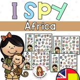 I spy Africa / Busca y encuentra África. Wild Animals. Mat