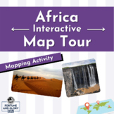 Africa Interactive Map Tour - Student Mapping Activity