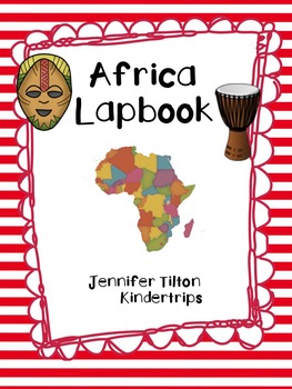 Preview of Africa Interactive Notebook/Lapbook with Reading Passages