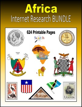 Preview of Africa Internet Research BUNDLE