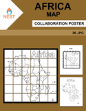 Africa Map Collaboration Poster