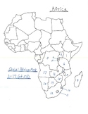 Africa Map Quizzes (3 Different Quizzes)