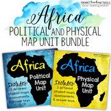 Africa: Map Unit Bundle with Outline Maps, Activities, and