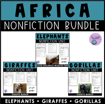 Preview of Africa Nonfiction Unit Bundle