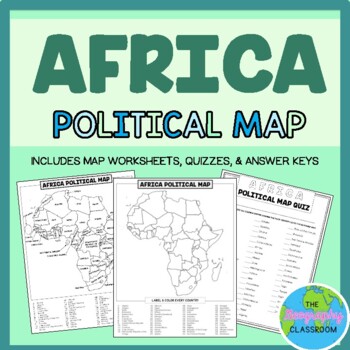 Preview of Africa Political Map Set