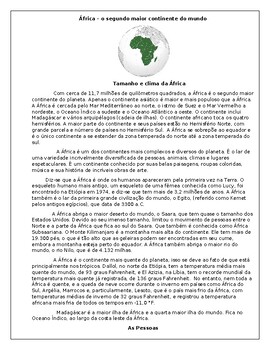 Preview of Africa (Portugues)