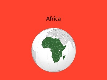 Preview of Africa Powerpoint
