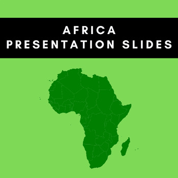 Preview of Africa Presentation Slides | Facts and Pictures | Montessori