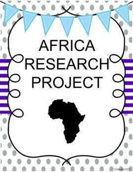 Preview of Africa Research Project Outline 