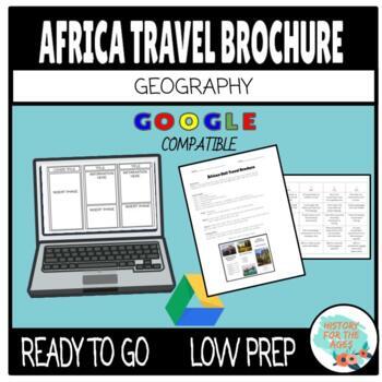 Preview of Africa Travel Brochure: Google Product 