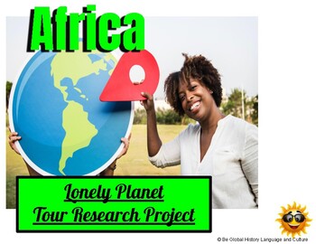 Preview of Africa Travel and Culture Project - Distance Learning