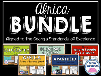 Preview of Africa Unit BUNDLE - Geography, Environmental Issues, Ethnic Groups, etc.