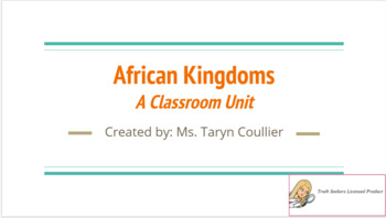 Preview of Africa Unit & MAP Skills *Presentation Outlines* (Prep for pictures required)