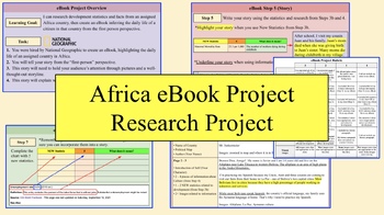 Preview of Africa eBook Research Project