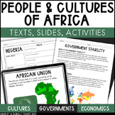 Africa's Ethnic Groups & Cultures Unit - Kenya, South Afri