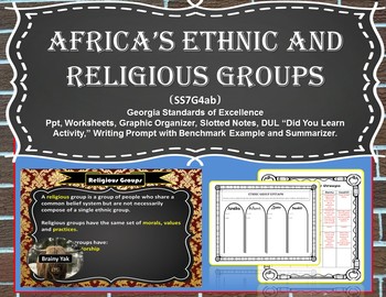 Preview of Africa’s Ethnic and Religious Groups (SS7G4ab)