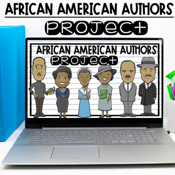Preview of African American Author's Research Project Gifted Students Enrichment PBL