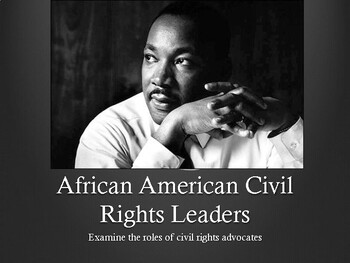 Preview of African American Civil Rights Leaders