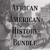 African American Experience & History entire course bundle