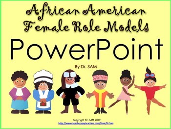 Preview of Women's History / Black History: African American Female Role Models PowerPoint