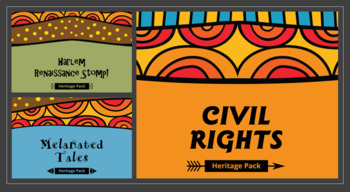 Preview of African American History & Culture - Heritage Packs Bundle #2