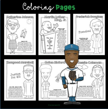 african american history month coloring pages black