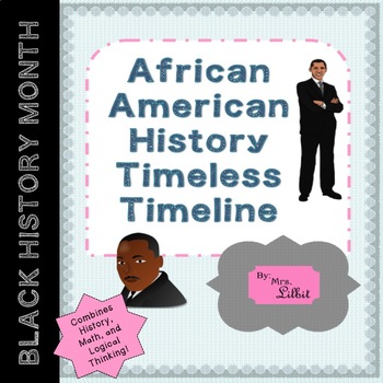 Preview of African American History Timeline Brainteaser