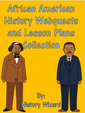 African American History Webquests and Lesson Plans Collection Bundle
