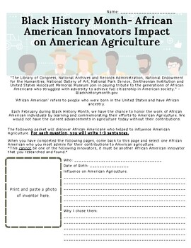 Preview of African American Innovators in Agriculture