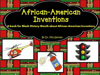 Preview of Black History Month Book (African-American Inventions)