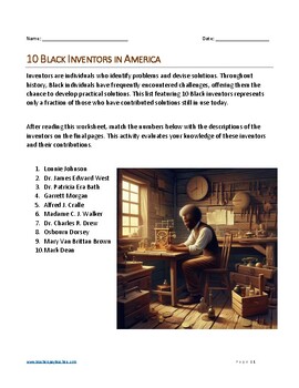 Preview of African American Inventors