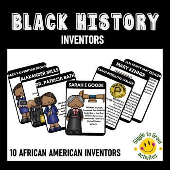 Preview of African American Inventors - Black History