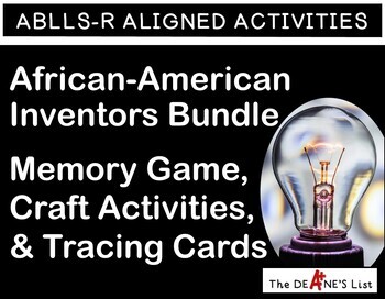 Preview of African-American Inventors Bundle - Games, Activities, & Cards