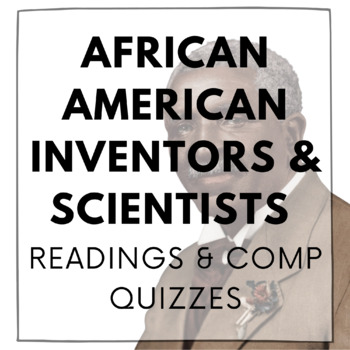 Preview of African American Inventors & Scientists - Reading Comprehension Packet